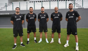 Equipa técnica liderada por Hugo Xavier