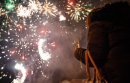 Reveillon enche céu de Braga de cor e centro histórico de animação