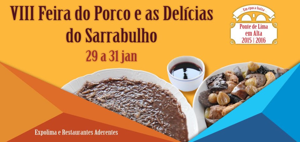 VIII Feira do porco e do sarrabulho abre porta sábado em Ponte de Lima