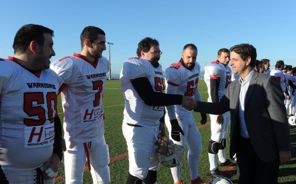 Campo da Caseta, em Braga, é o terceiro do país com marcações oficiais de futebol americano