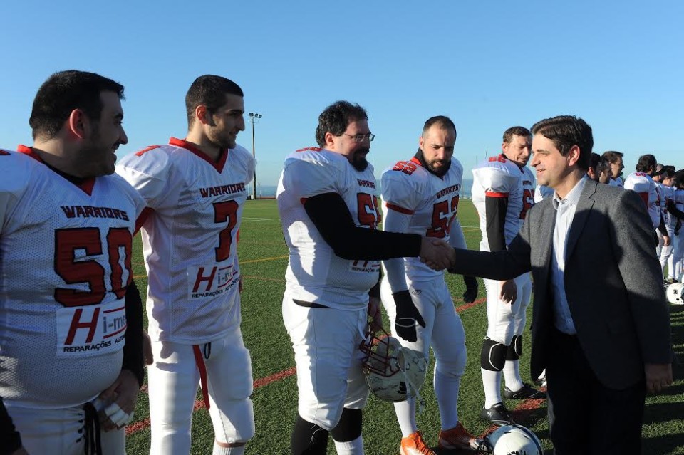 Campo da Caseta, em Braga, é o terceiro do país com marcações oficiais de futebol americano
