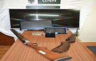 GNR detém em Braga três homens e apreende haxixe e armas brancas