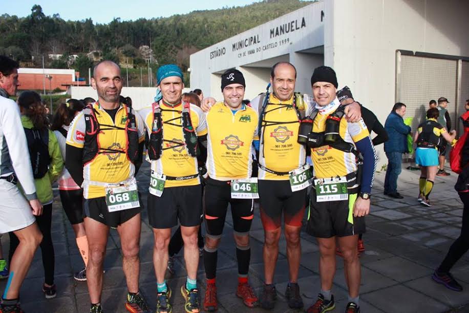 Equipa da Minho Aventura no Top 3 colectivo no Trail Santa Luzia