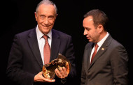 Marcelo Rebelo de Sousa recebeu “Guerreiro de Honra” na gala do SC Braga