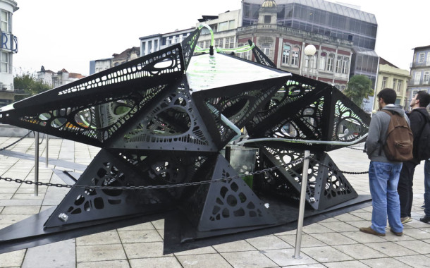 Aulas Abertas sobre o Urban Algae Folly na Arcada