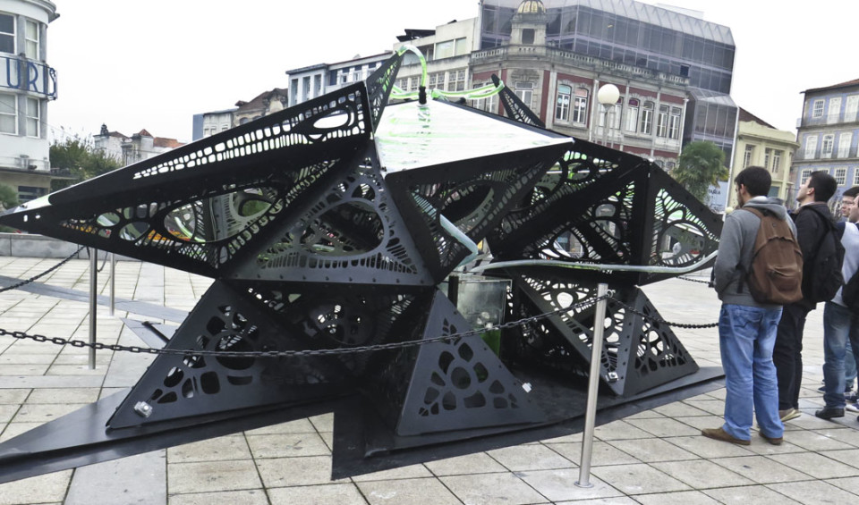 Aulas Abertas sobre o Urban Algae Folly na Arcada