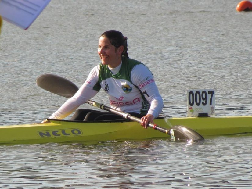 Canoísta Ana Esteves dá medalha de ouro ao CN Prado