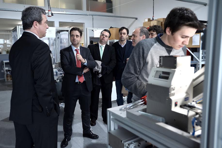 Ricardo Rio visita ITEC, empresa tecnológica fundada por dois antigos alunos da UMinho
