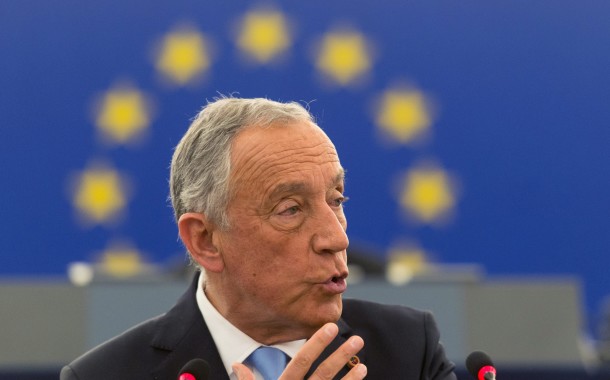 “A Europa com que sonho quer manter-se unida e solidária”, diz Marcelo no PE, aplaudido de pé pelos eurodeputados
