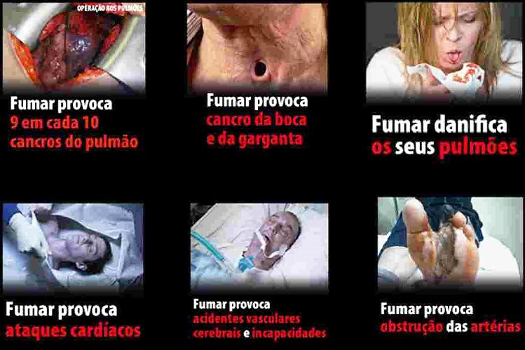 Imagens-choque em maços de tabaco chegam no final de Maio; DGS cria linha de apoio para quem quiser acabar com vício