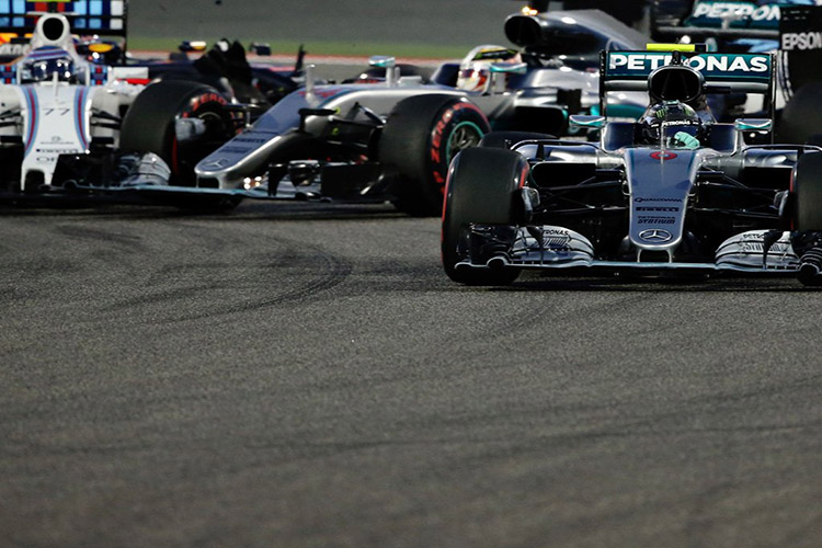 F1: Rosberg vence no Bahrein e chega à quinta vitória seguida