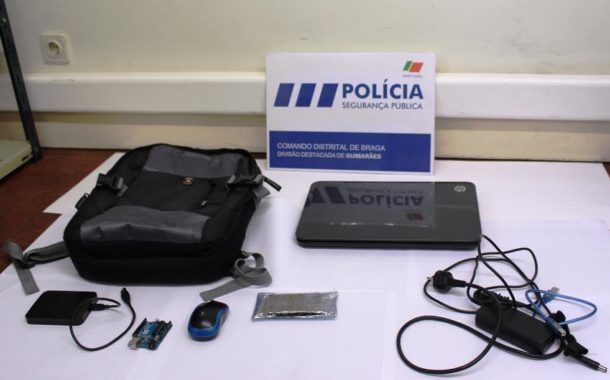 PSP detém homem na posse de material de estudo furtado no campus de Azurém da UMinho