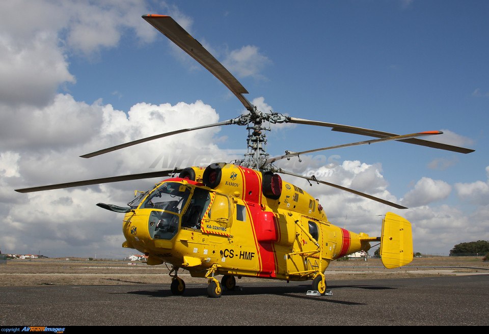 PROTECÇÃO CIVIL: Helicóptero avariado volta ao serviço para combate aos fogos florestais