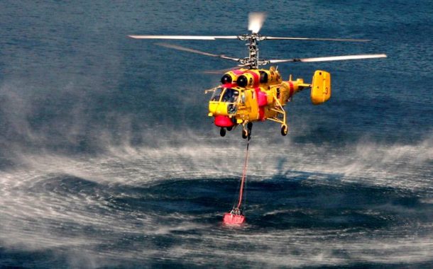 Só há 3 helicópteros Kamov para combater incêndios florestais