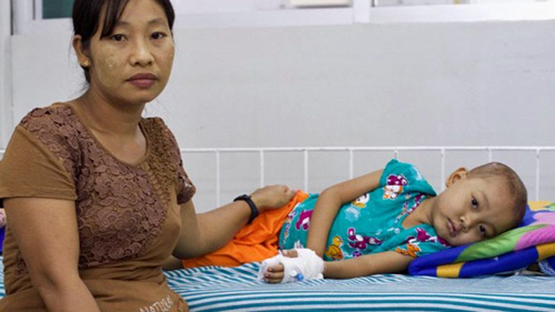 Projecto Amélia envia cerca de 50 mil euros para crianças com cancro no Myanmar, na Ásia