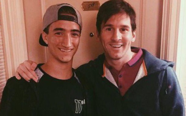 Filho de Mourinho encontra-se com Messi, “o melhor do Mundo”