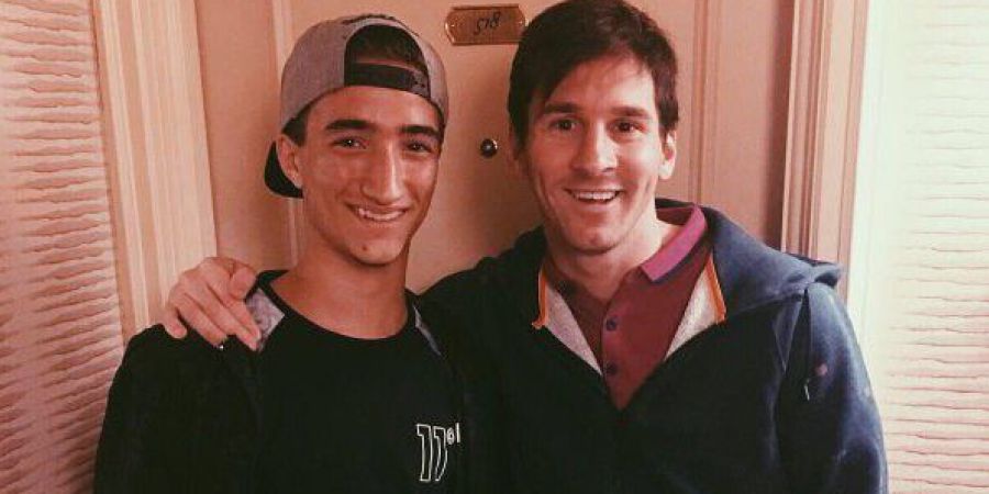 Filho de Mourinho encontra-se com Messi, “o melhor do Mundo”