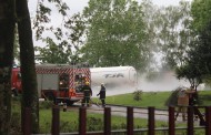 Bombeiros de Vila Verde evitam tragédia em Soutelo; camião libertou 2300 quilos de gás