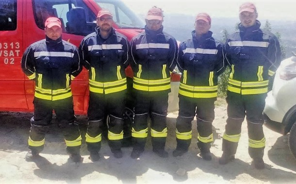 Bombeiros de Vila Verde na prevenção do Rally de Portugal