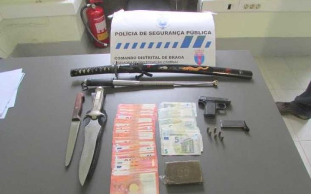 Combate ao tráfico de droga faz três detidos em Braga e Barcelos