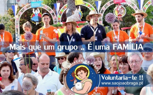 S. João de Braga procura voluntários para ajudar à festa; inscrições até dia 31