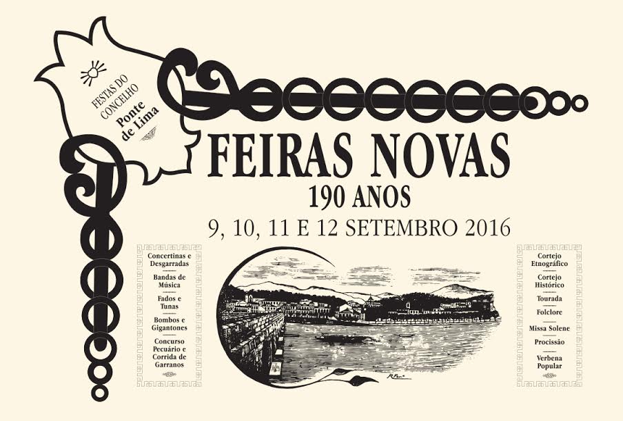 Ponte de Lima: em ano de comemoração de 190 anos, Feiras Novas recuperam cartaz de 1896