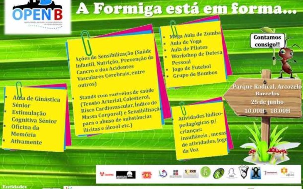 ATAHCA promove em Barcelos actividade de promoção da saúde e do bem-estar
