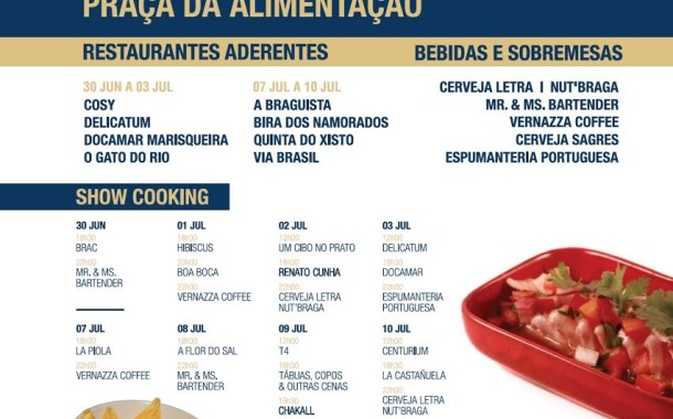 Braga promove a partir desta quinta-feira sabores da gastronomia Ibero-Americana; Chef Chakall presente