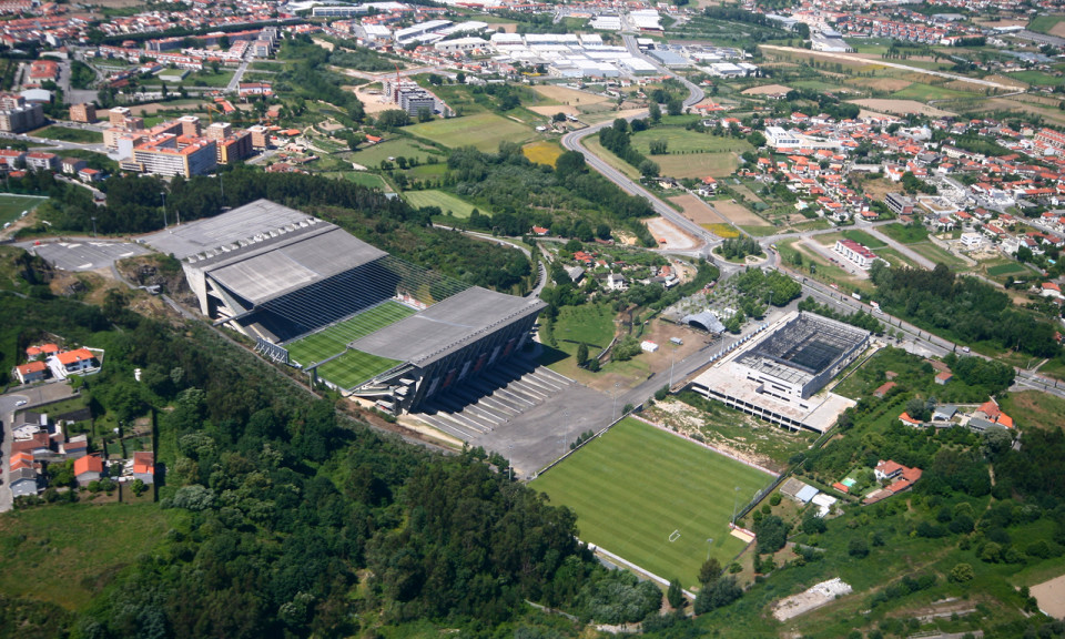 Academia do Sporting de Braga pronta em Abril de 2017