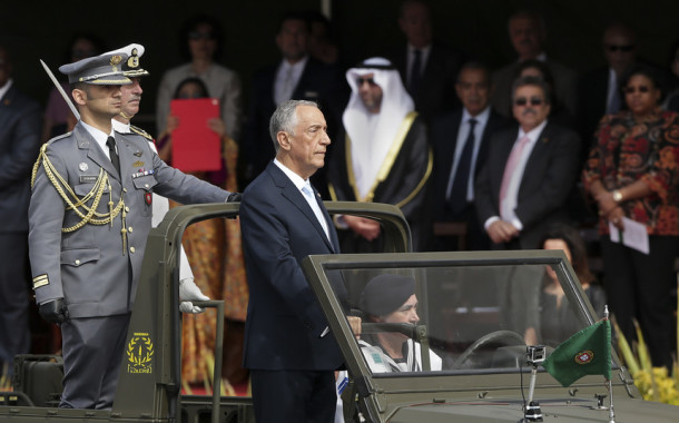 Presidente da República elogia, entre Lisboa e Paris, “bravura” de um “povo que não vacila