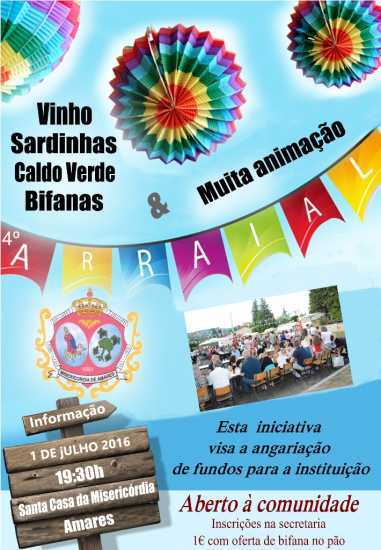 Arraial da Santa Casa da Misericórdia de Amares é esta sexta-feira
