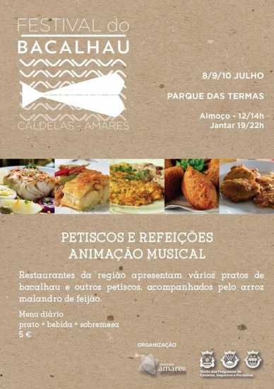 Caldelas recebe esta sexta-feira Festival Bacalhau; menu diário a 5 euros