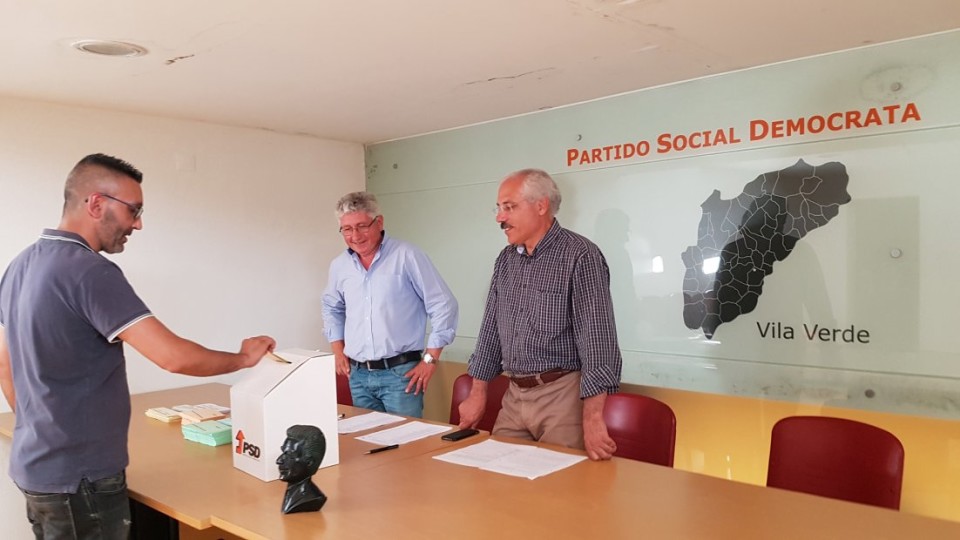 ELEIÇÕES PSD-VILA VERDE: Rui Silva e António Vilela reconduzidos
