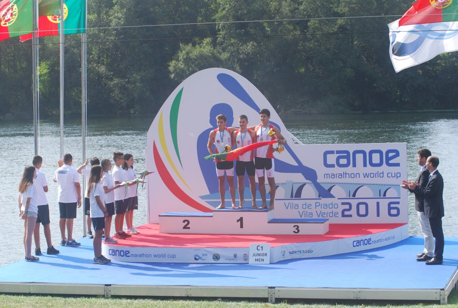 Taça do Mundo de Canoagem (prova curta): José Ramalho e Nuno Barros na segunda posição