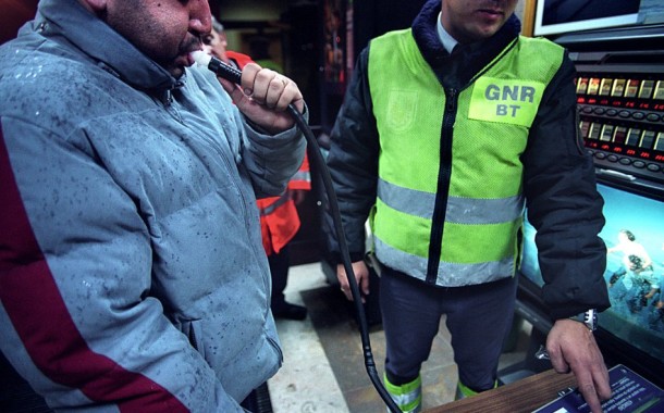 GNR deteve 34 pessoas sob efeito de álcool nas últimas 12 horas e registou com dois mortos e um ferido grave
