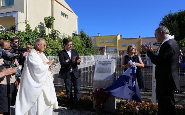 Ricardo Rio inaugurou arranjo urbanístico do adro da Igreja de Lamaçães