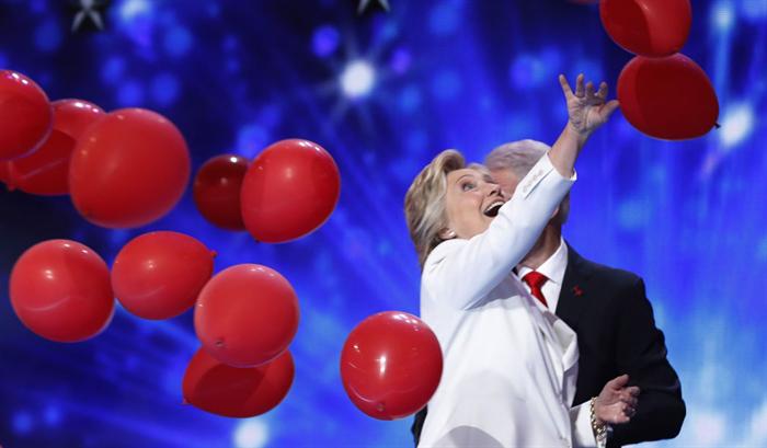 Estados Unidos: Hillary aceita nomeação e diz que será presidente de “todos” os americanos