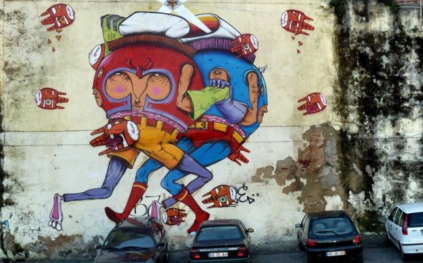 BragArt ‘revoluciona’ centro histórico e rio Este com arte urbana