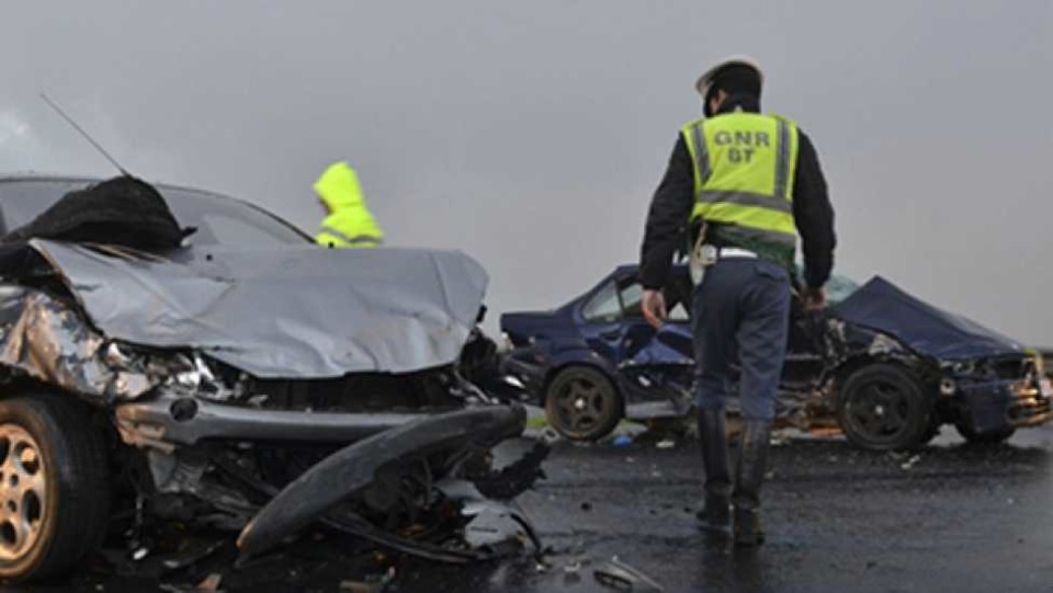 GNR: Acidentes no último fim-de-semana fazem em Braga 1 ferido grave e 20 ligeiros