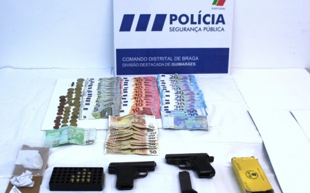 Detido enquanto vendia droga em Guimarães