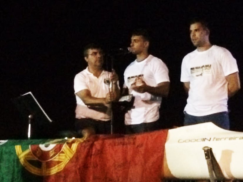 Clube Náutico de Prado homenageou a Hélder Silva antes da partida para o Olímpicos do Rio de Janeiro