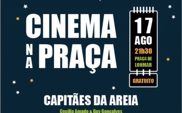 Bullire promove ‘Cinema na Praça’ esta quarta-feira à noite