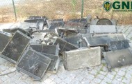 Cinco detidos por furto de 38 radiadores de carros