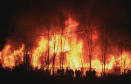 FOGOS: Cerca de 350 operacionais combatem 25 incêndios florestais no distrito de Braga
