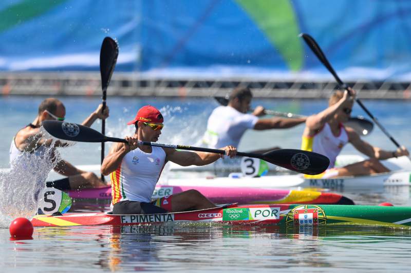 Rio 2016: Fernando Pimenta emociona-se a aponta algas como factor decisivo; Limiano ficou em 5.º em K1 1000 metros