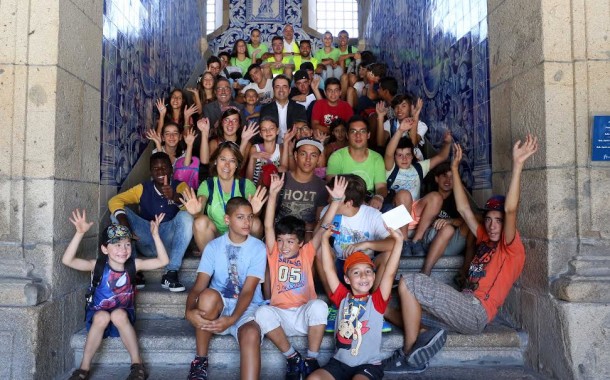 Participantes das ‘Férias Fantásticas’ visitaram a Câmara Braga