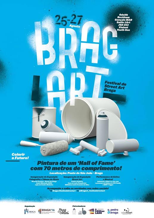 BRAGART-Festival de Street Art arranca dia 25