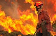 Seis fogos devastam mato e povoamentos florestais em Vila Verde; meios aéreos em Cabanelas e Barros