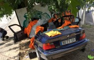 Bombeiro de Vila Verde desencarcerado por colegas dos ‘Sapadores’ de Braga após despiste