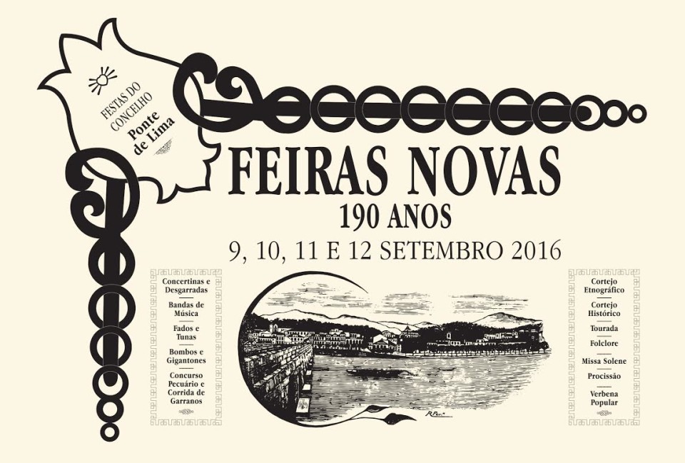Feiras Novas comemoram 190 anos, de 9 a 12, com animação à moda do Alto Minho e Marcelo Rebelo de Sousa